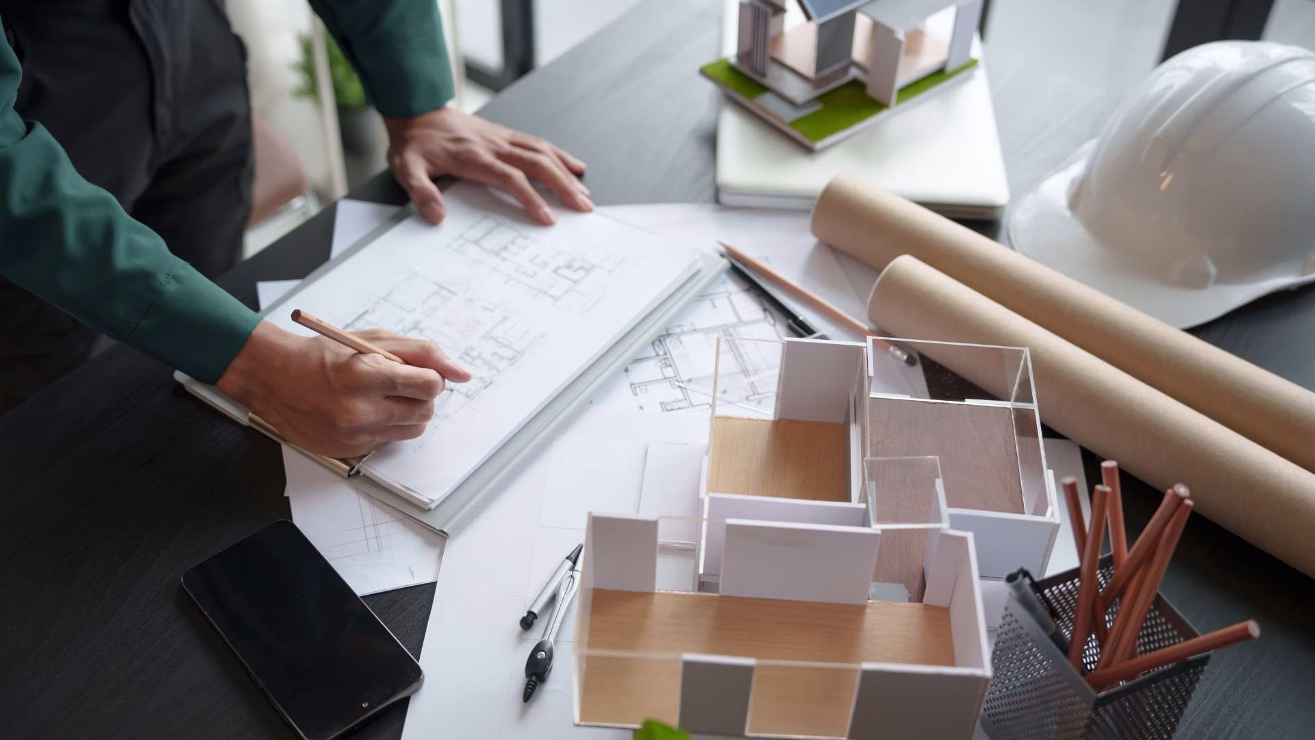 Modern architectural projects integrate
