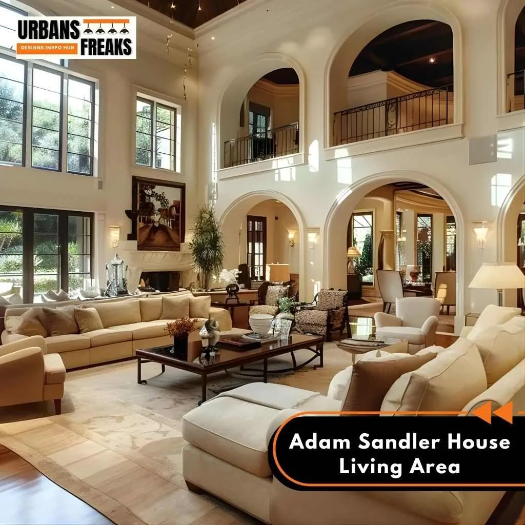 Adam Sandler House living Area