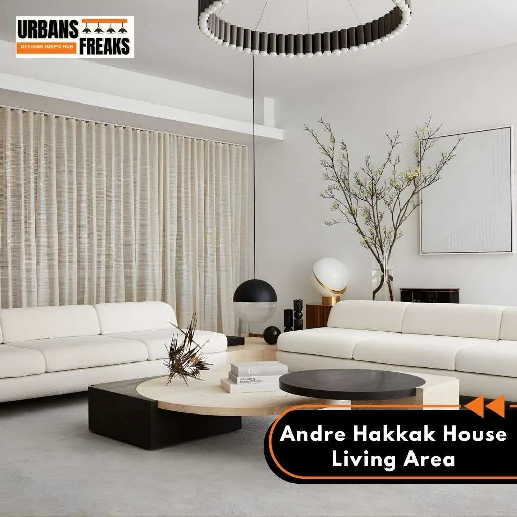 Andre Hakkak House living arae