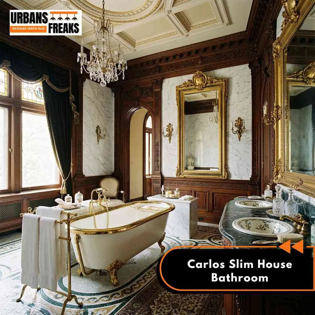 Carlos Slim House bathroom