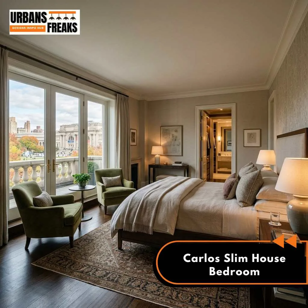 Carlos Slim House bedroom