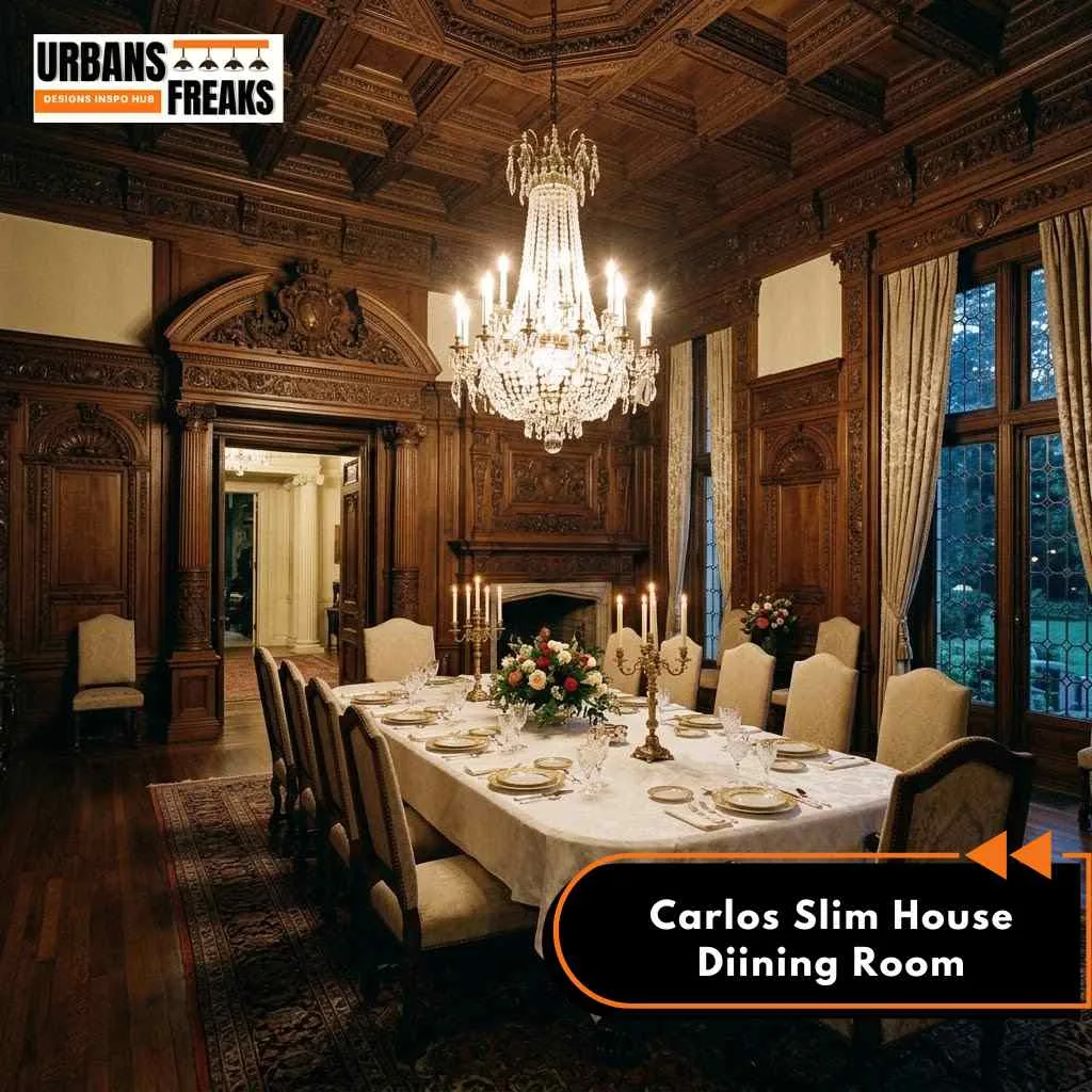 Carlos Slim House diining room