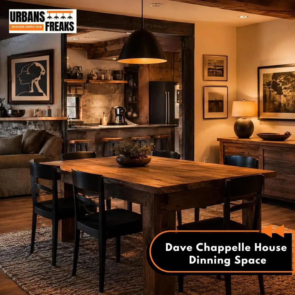 Dave Chappelle house dinning space