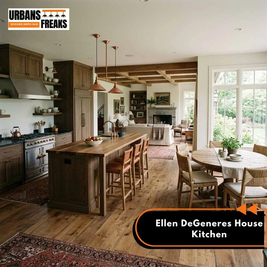 Ellen DeGeneres House England kitchen