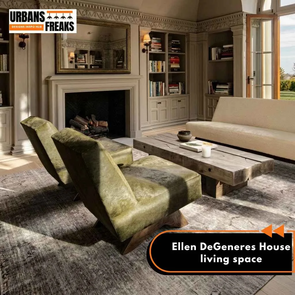 Ellen DeGeneres House England living space