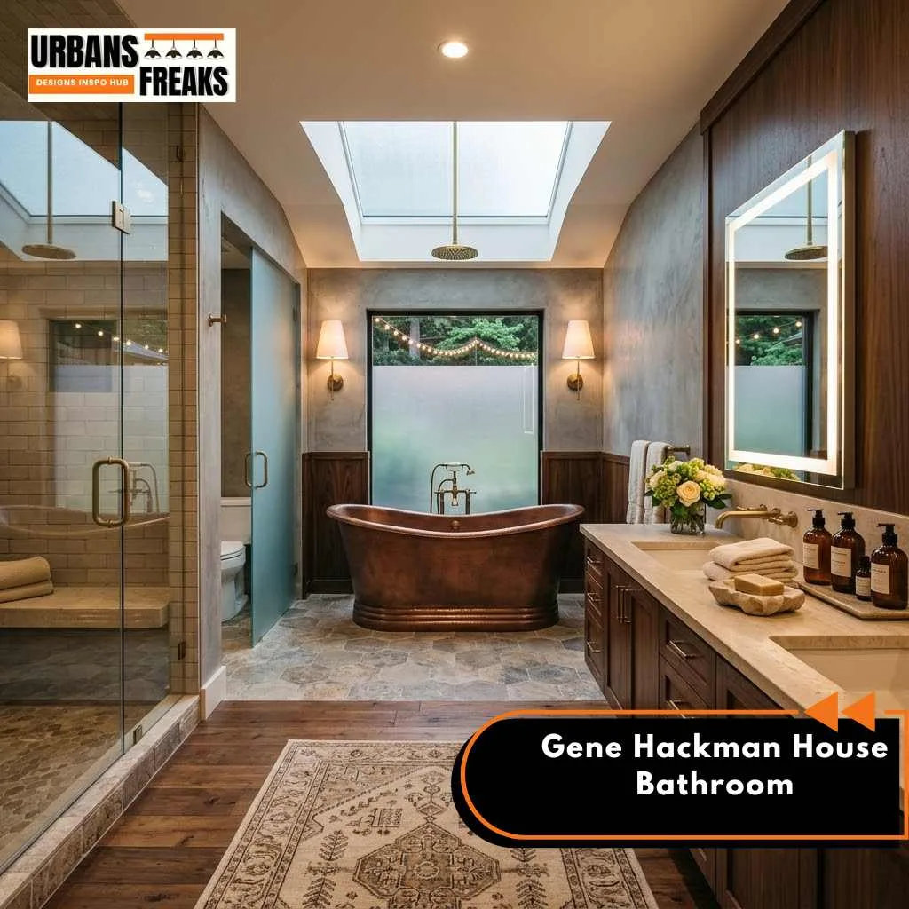 Gene Hackman House bathroom