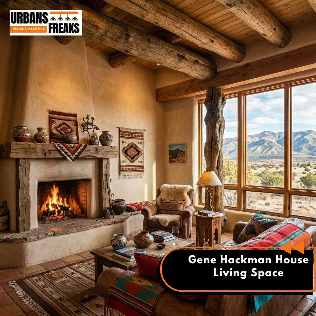 Gene Hackman House living space