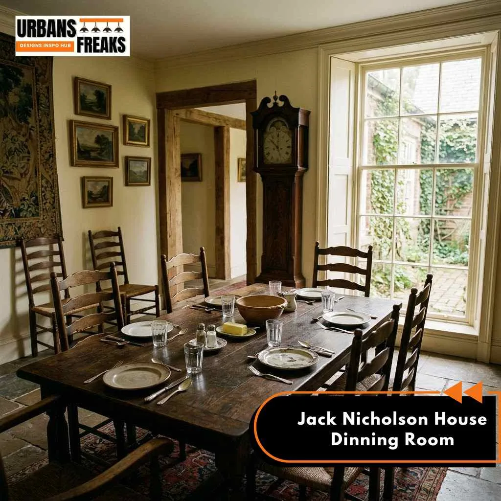 Jack Nicholson House  dinning room