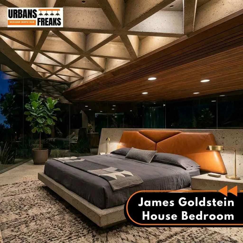 James Goldstein House Bedroom