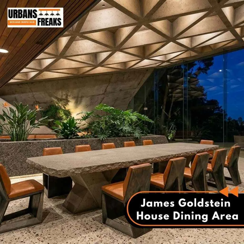 James Goldstein House Dining Area