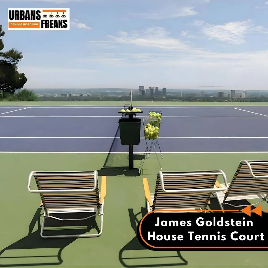 James Goldstein House Tennis Court