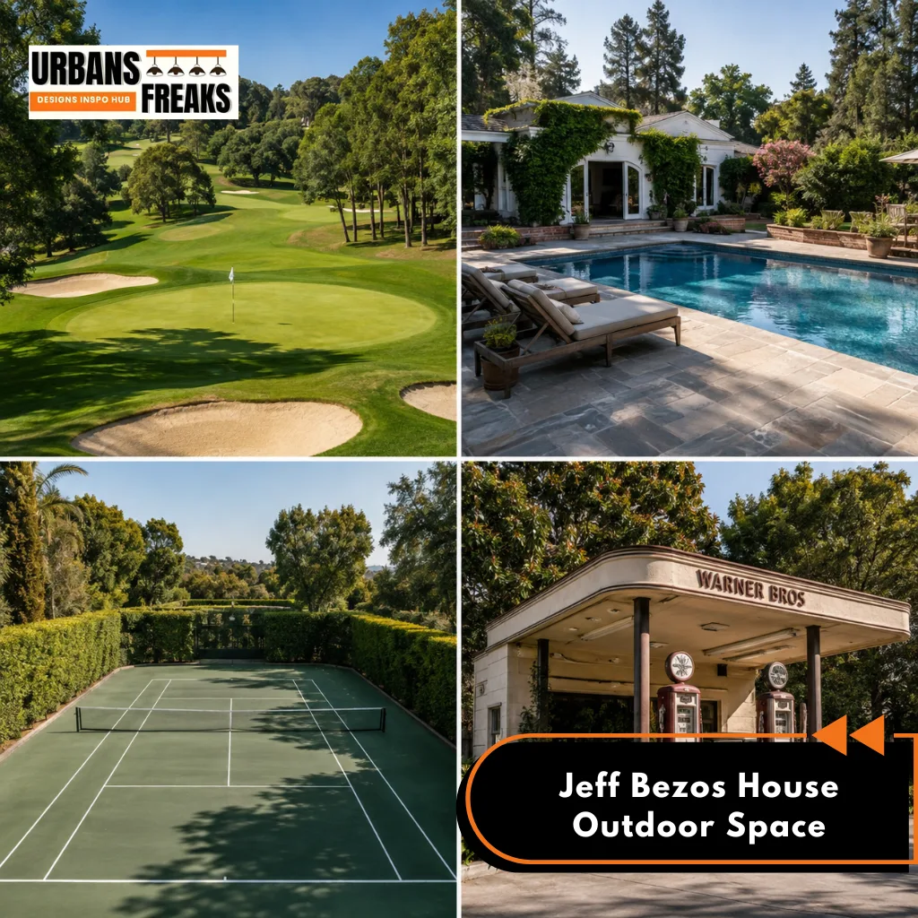 Jeff Bezos House outdoor space