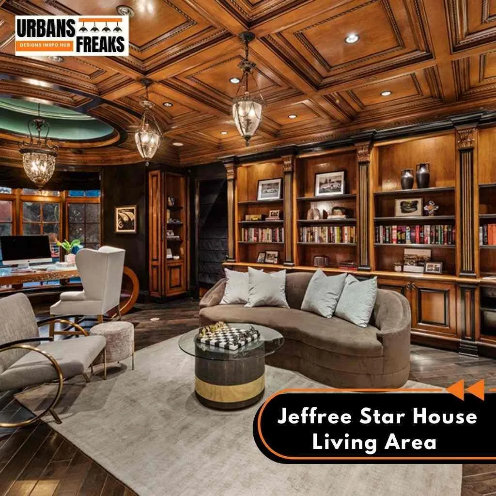Jeffree Star House Hidden Hills Living area