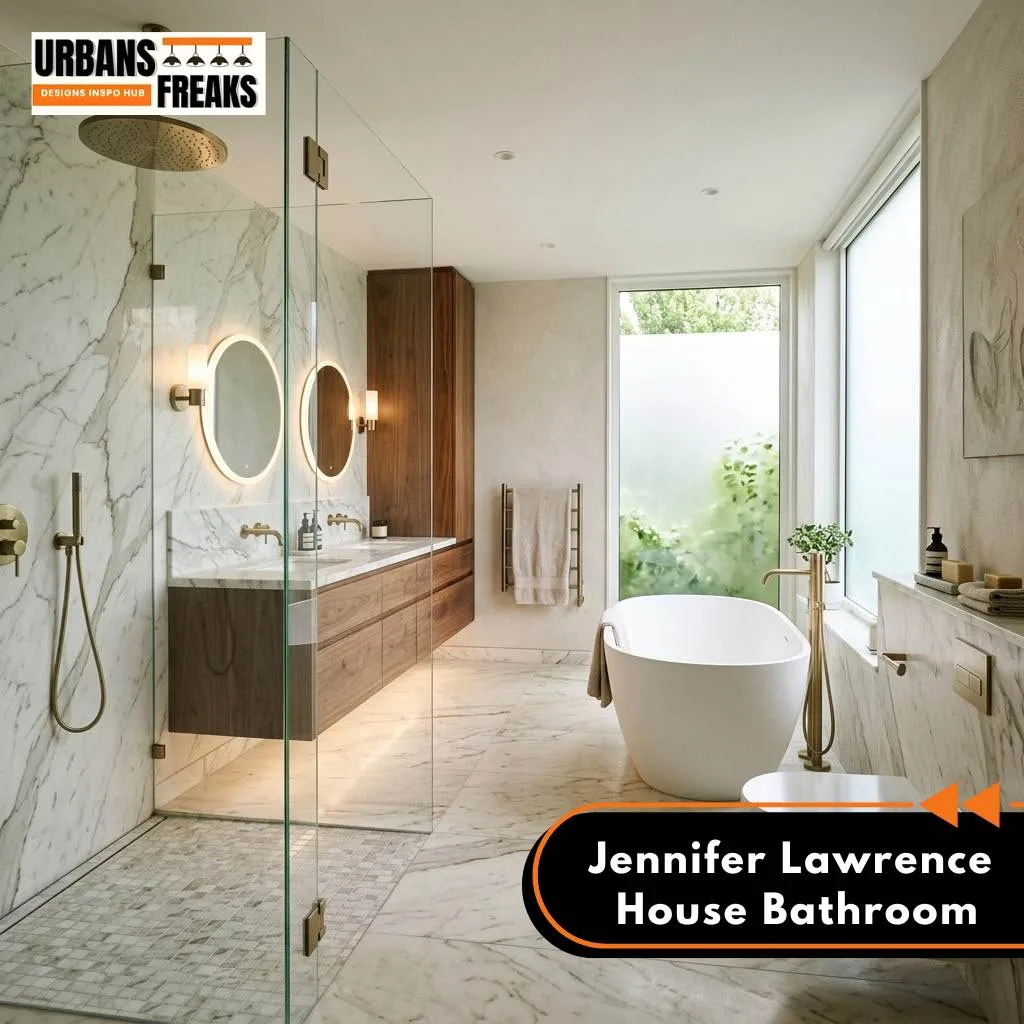 Jennifer Lawrence House Bathroom