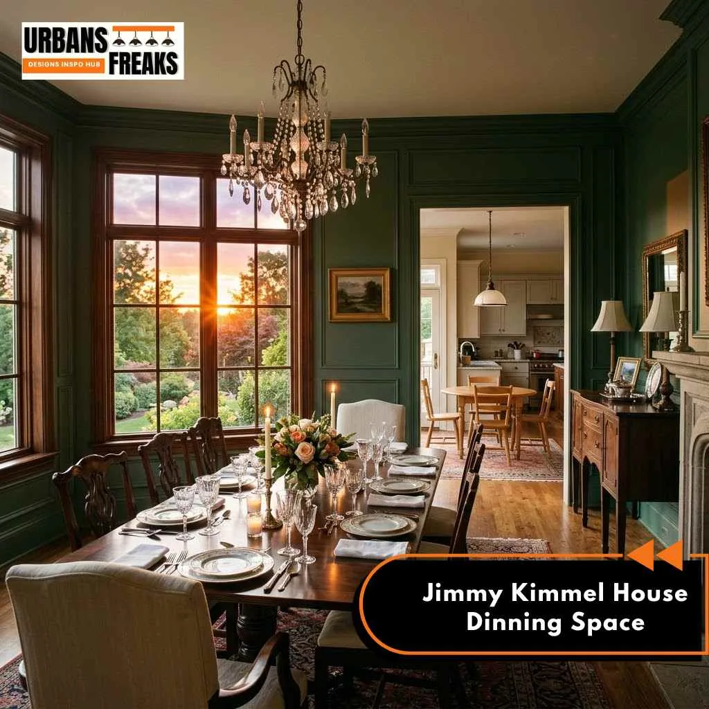 Jimmy Kimmel House California dinning area