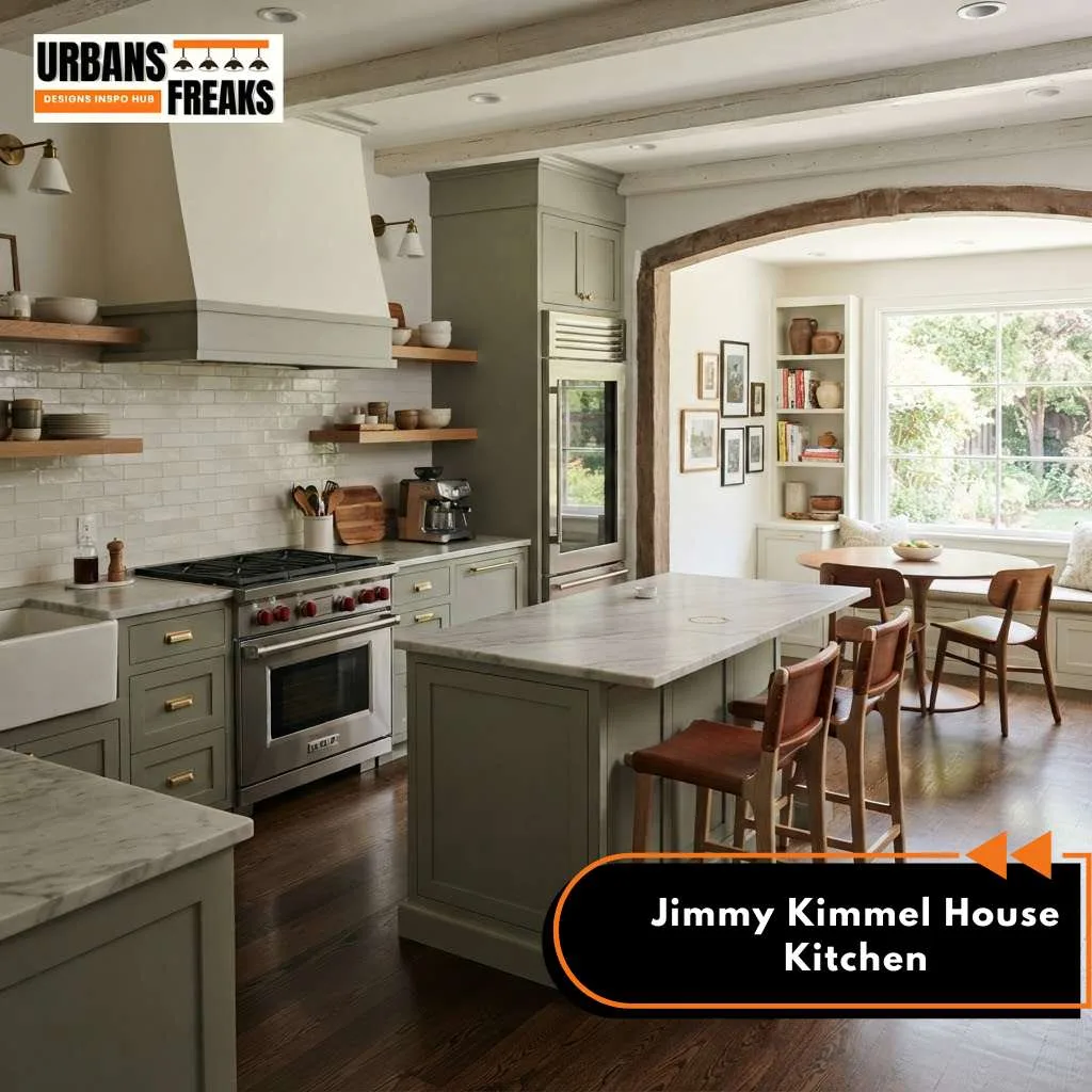 Jimmy Kimmel House California kitchen