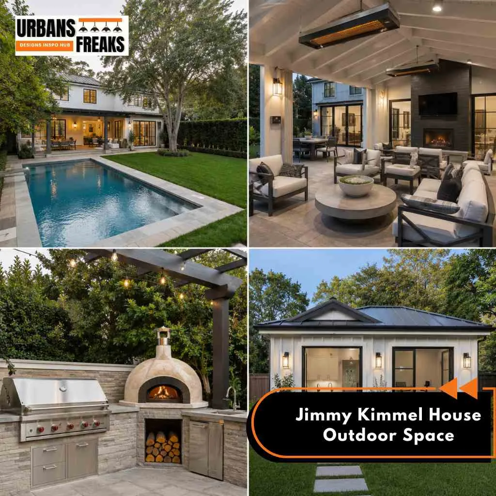 Jimmy Kimmel House California outdoor spaces
