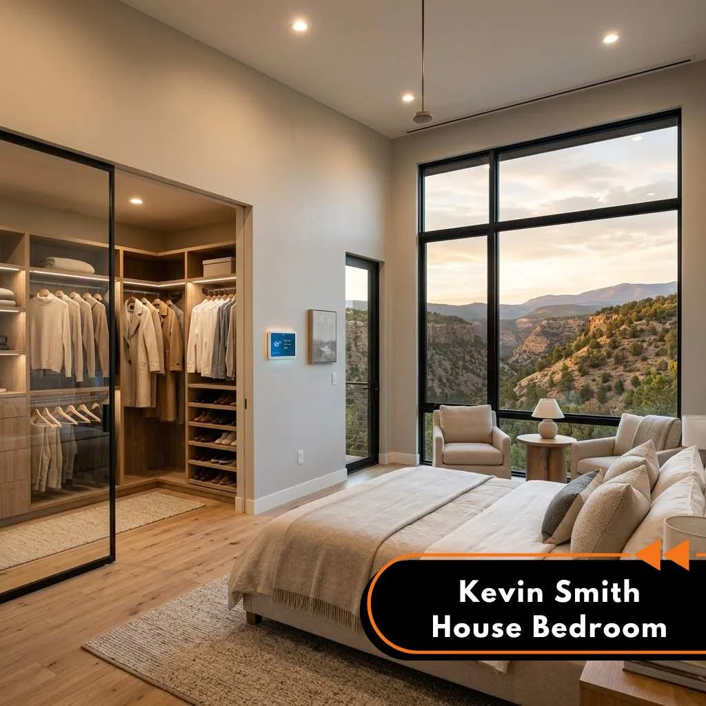 Kevin Smith House bedroom