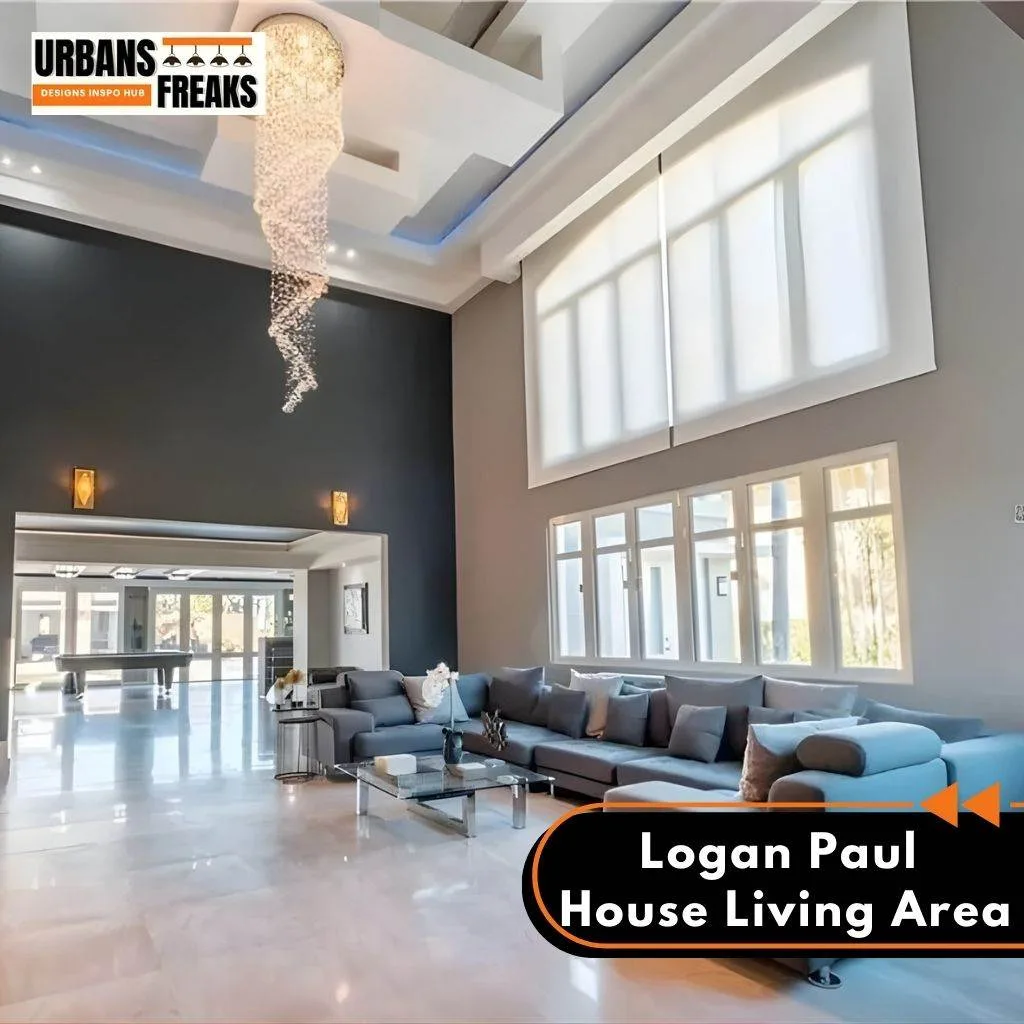 Logan Paul House Living Area