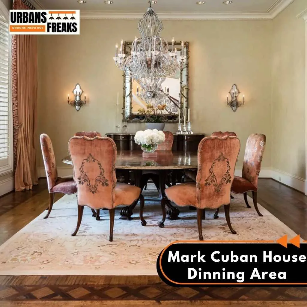 Mark Cuban House Dinning area