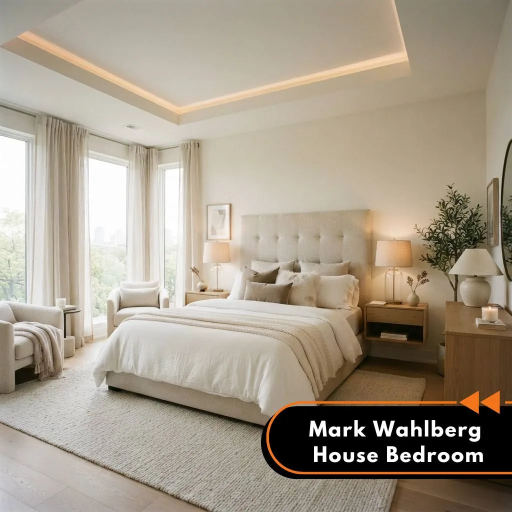 Mark Wahlberg House bedroom
