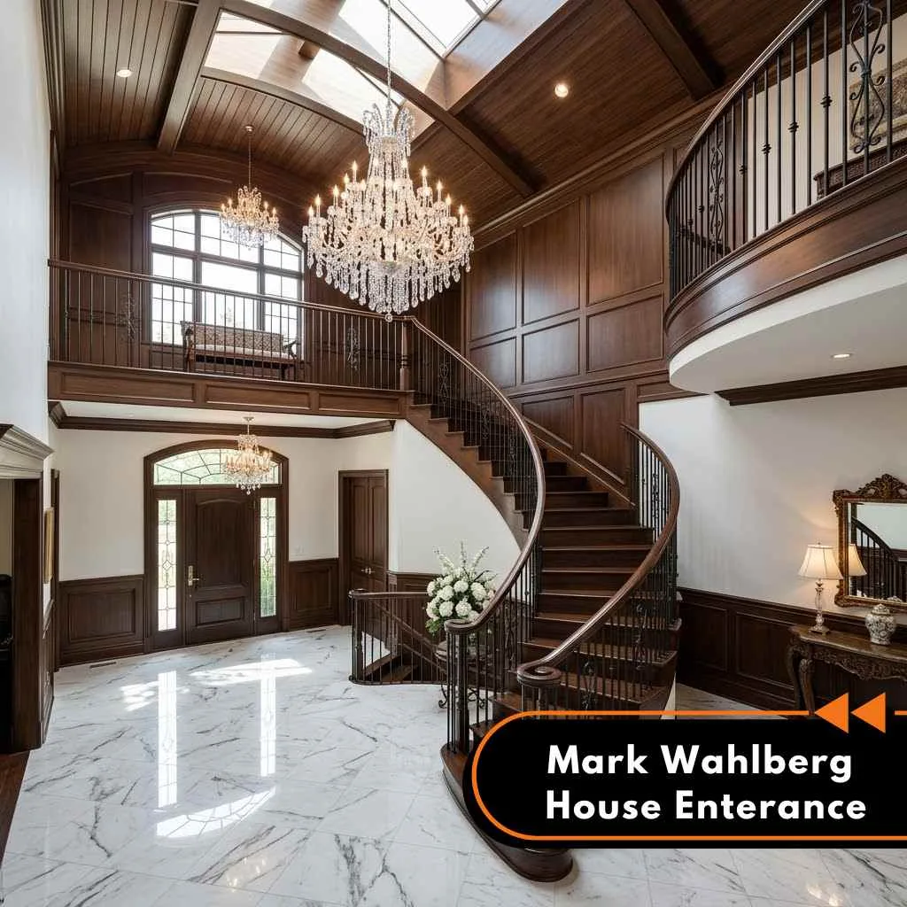 Mark Wahlberg House enterance