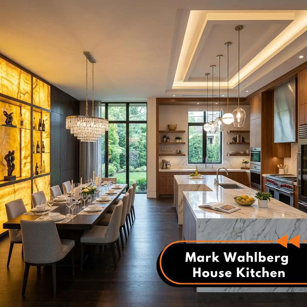 Mark Wahlberg House kitchen