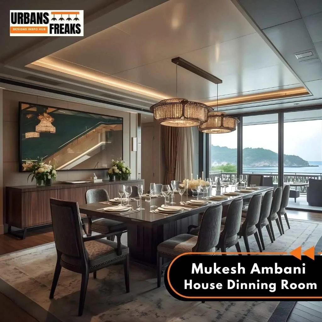 Mukesh Ambani House Dinning Room