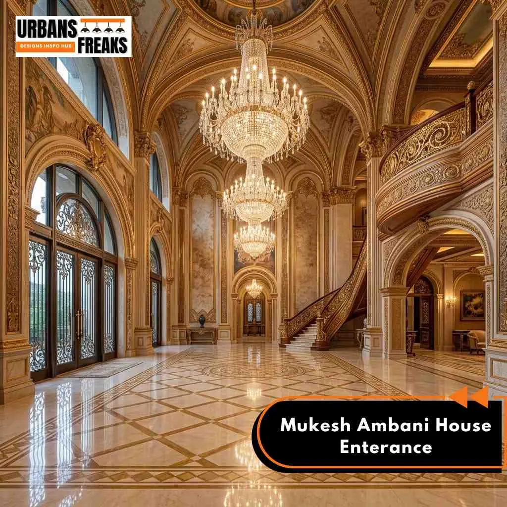 Mukesh Ambani House enterance