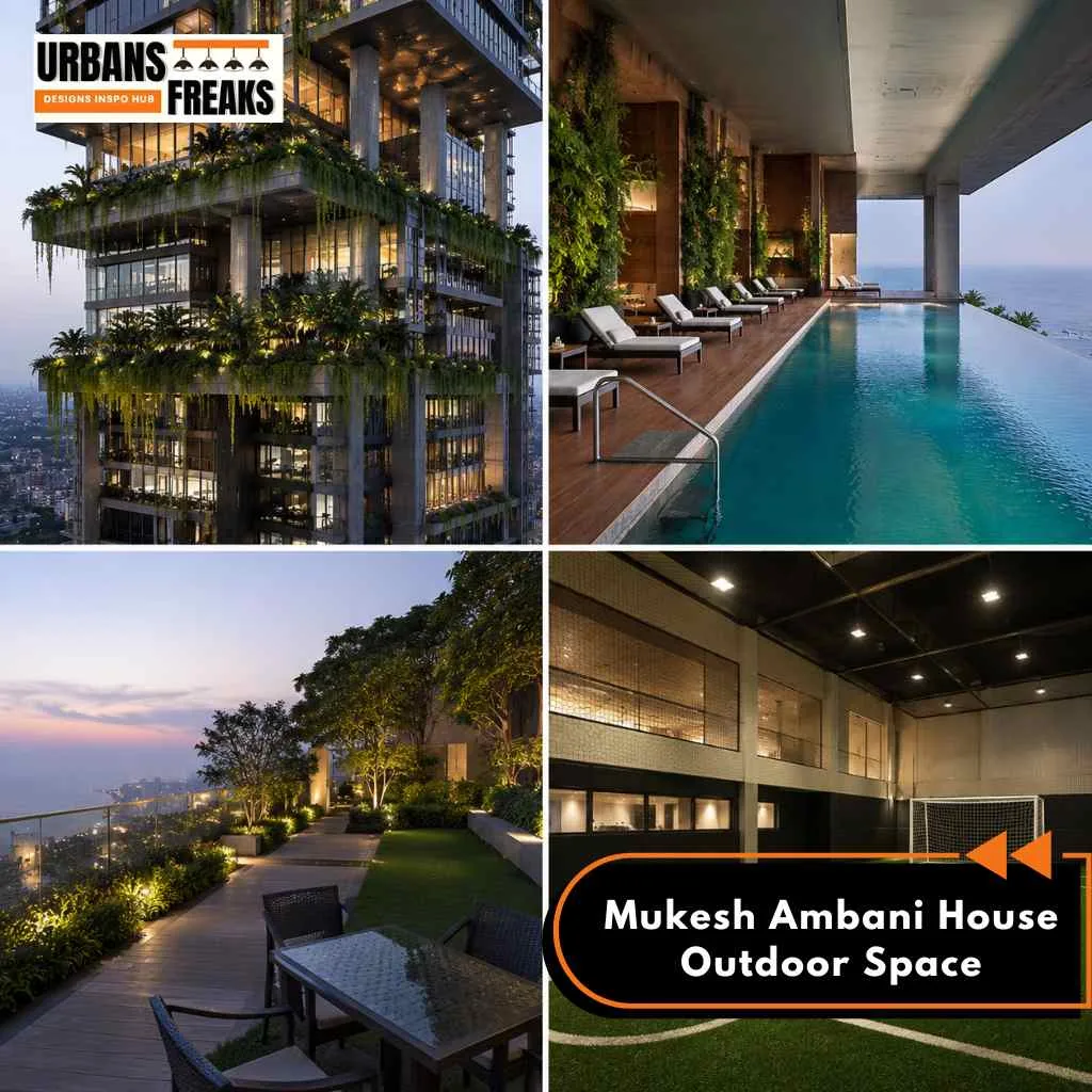 Mukesh Ambani House Outdoor Space