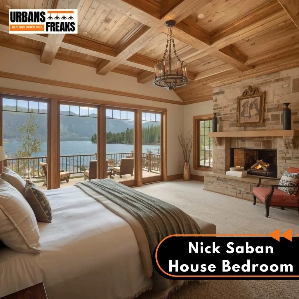 Nick Saban House Bedroom