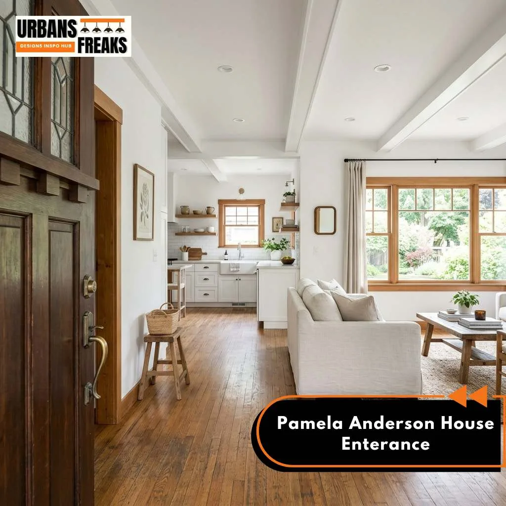  Pamela Anderson House  enterance