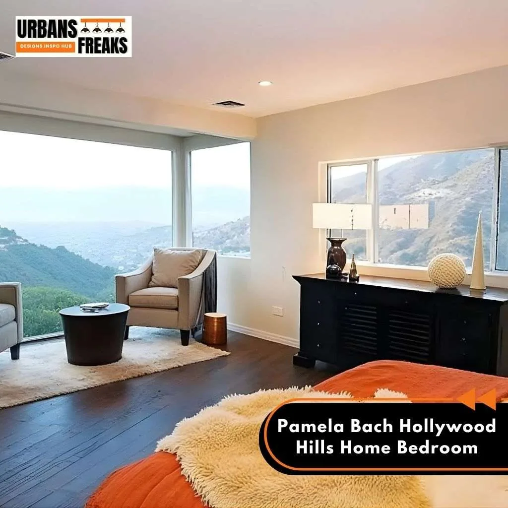 Pamela Bach Hollywood Hills Home Bedroom