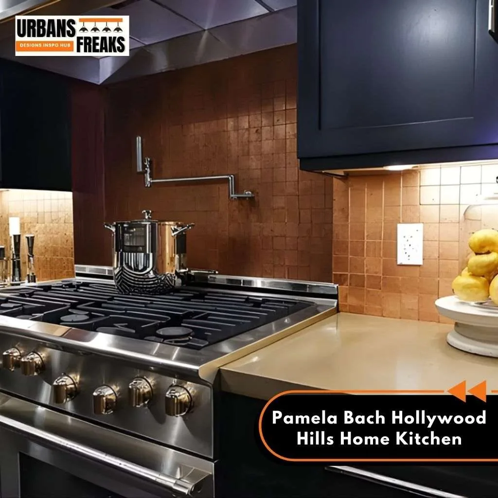 Pamela Bach Hollywood Hills Home Kitchen