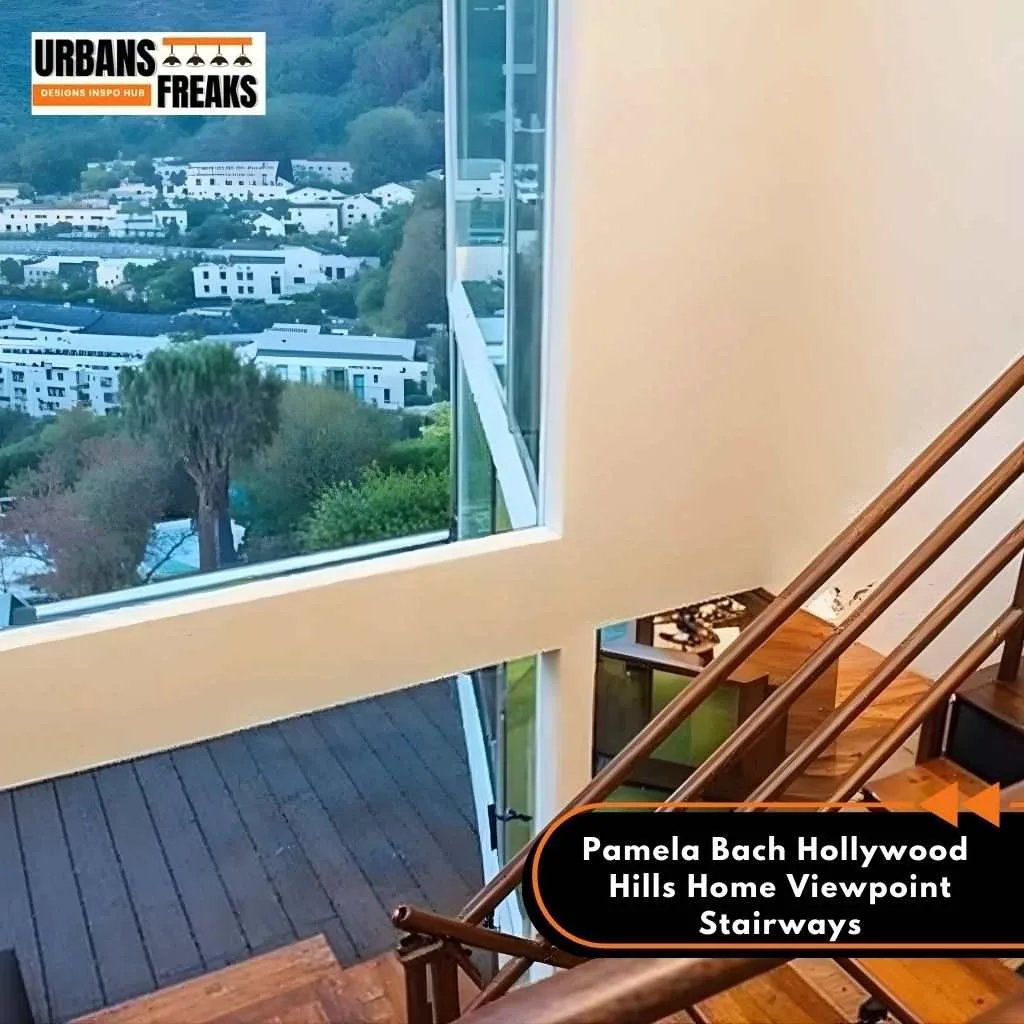 Pamela Bach Hollywood Hills Home Viewpoint Stairways