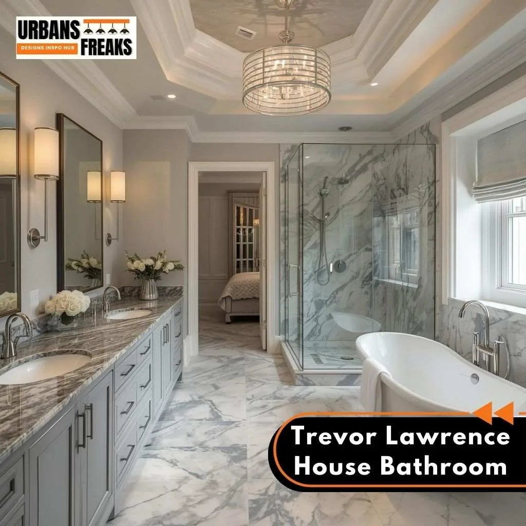 Trevor Lawrence House Bathroom