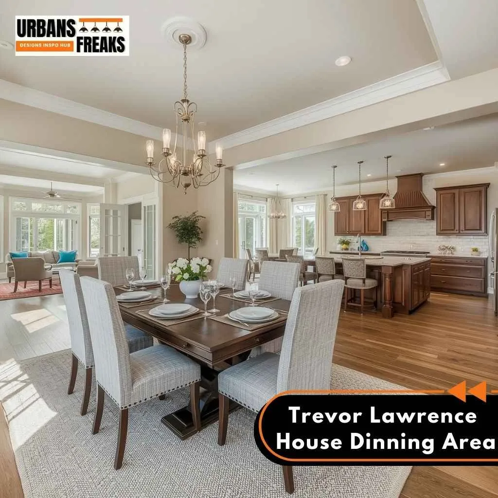 Trevor Lawrence House Dinning area