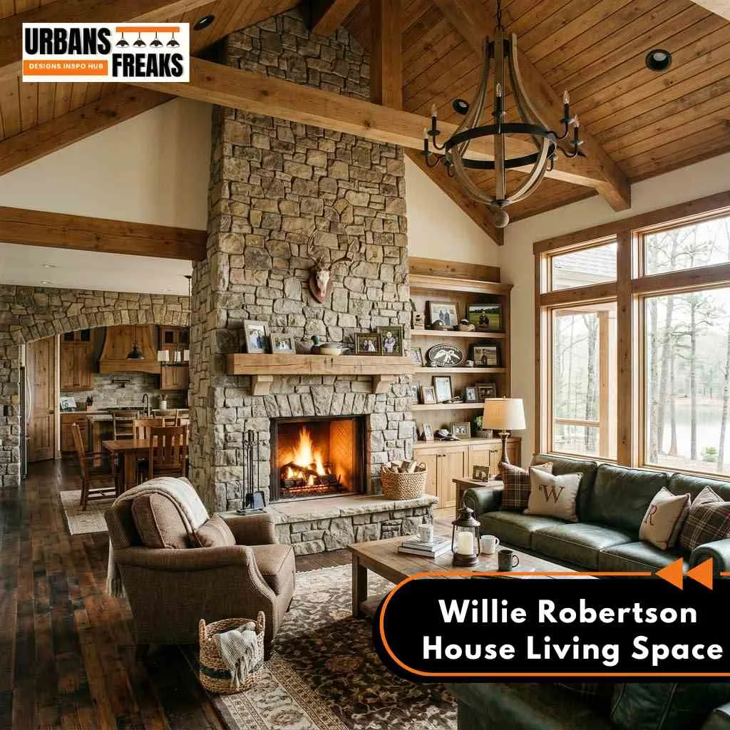 Willie Robertson House Living sapce