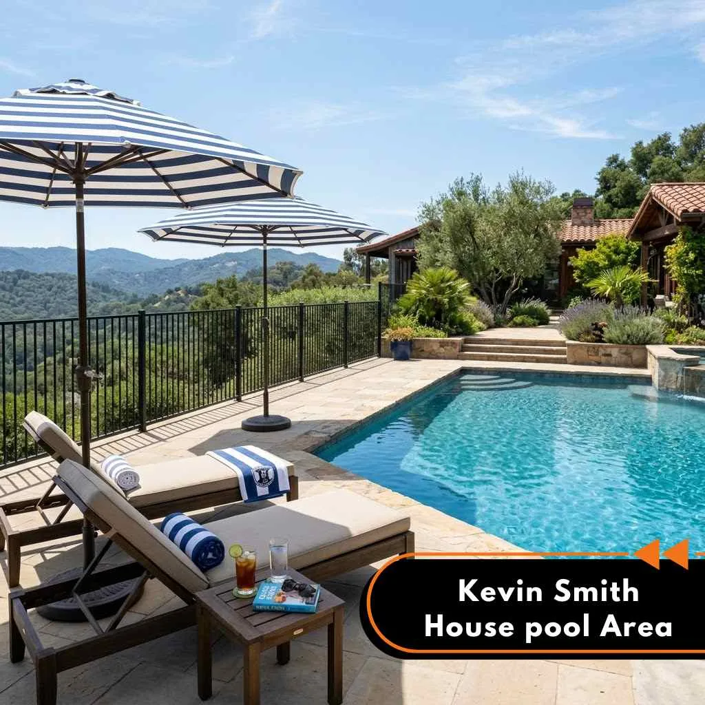 Kevin Smith House pool area