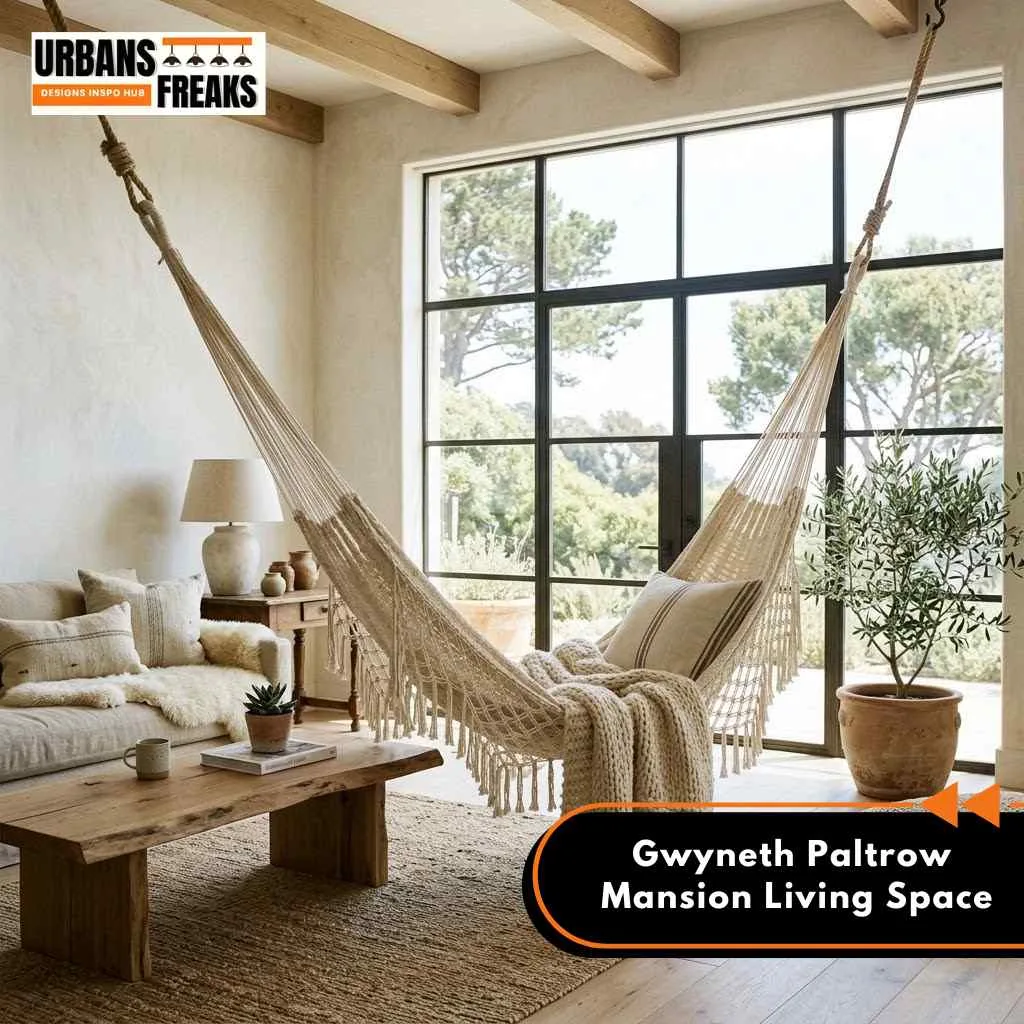 Gwyneth Paltrow Mansion living room