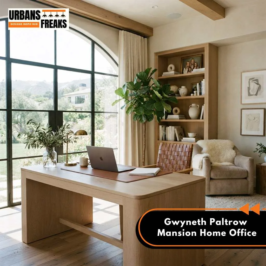 Gwyneth Paltrow Mansion home office