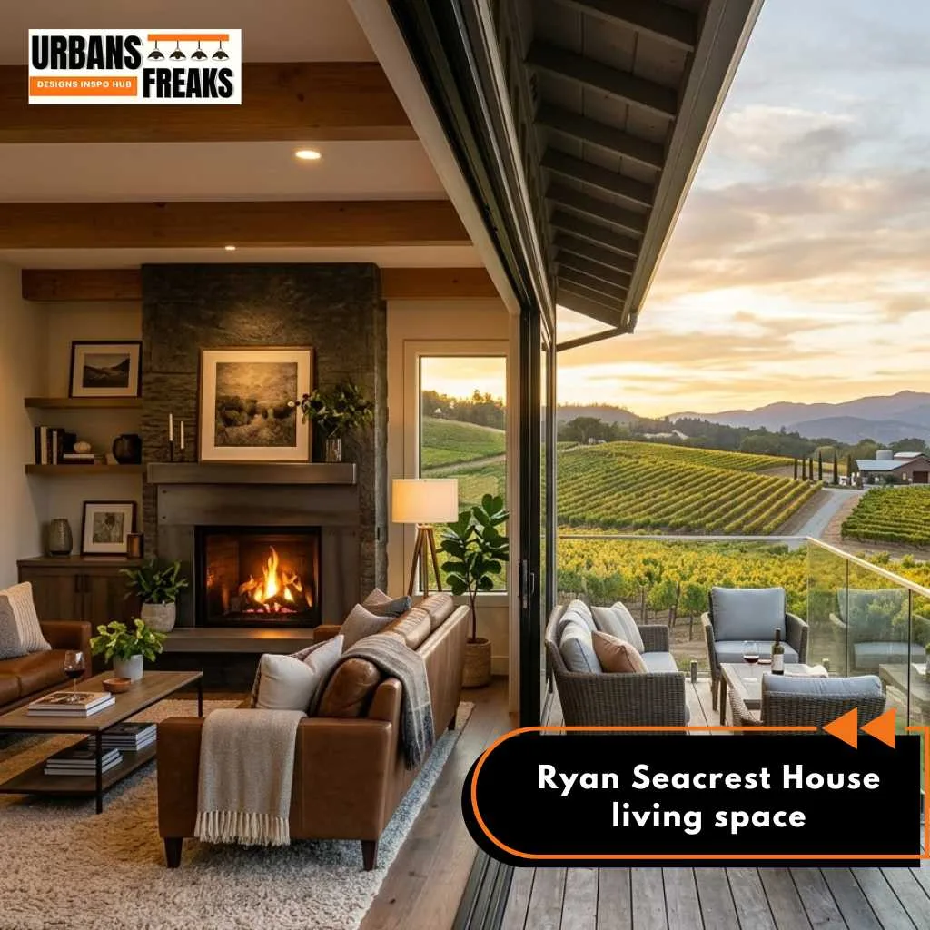 Ryan Seacrest house California living space