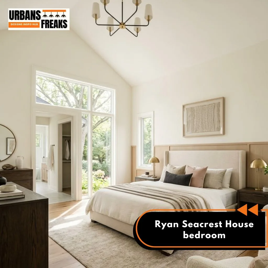 Ryan Seacrest house California bedroom