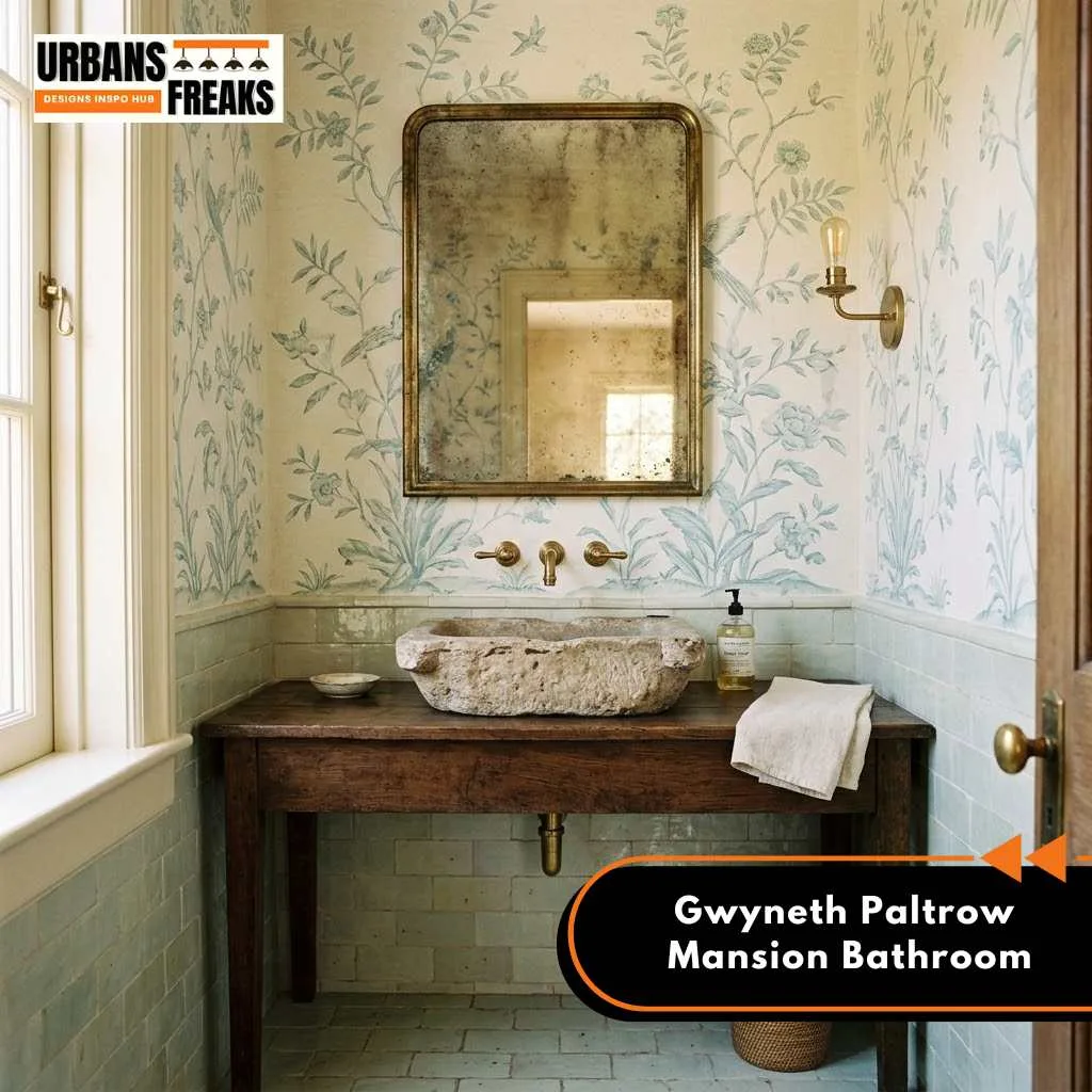 Gwyneth Paltrow Mansion bathroom