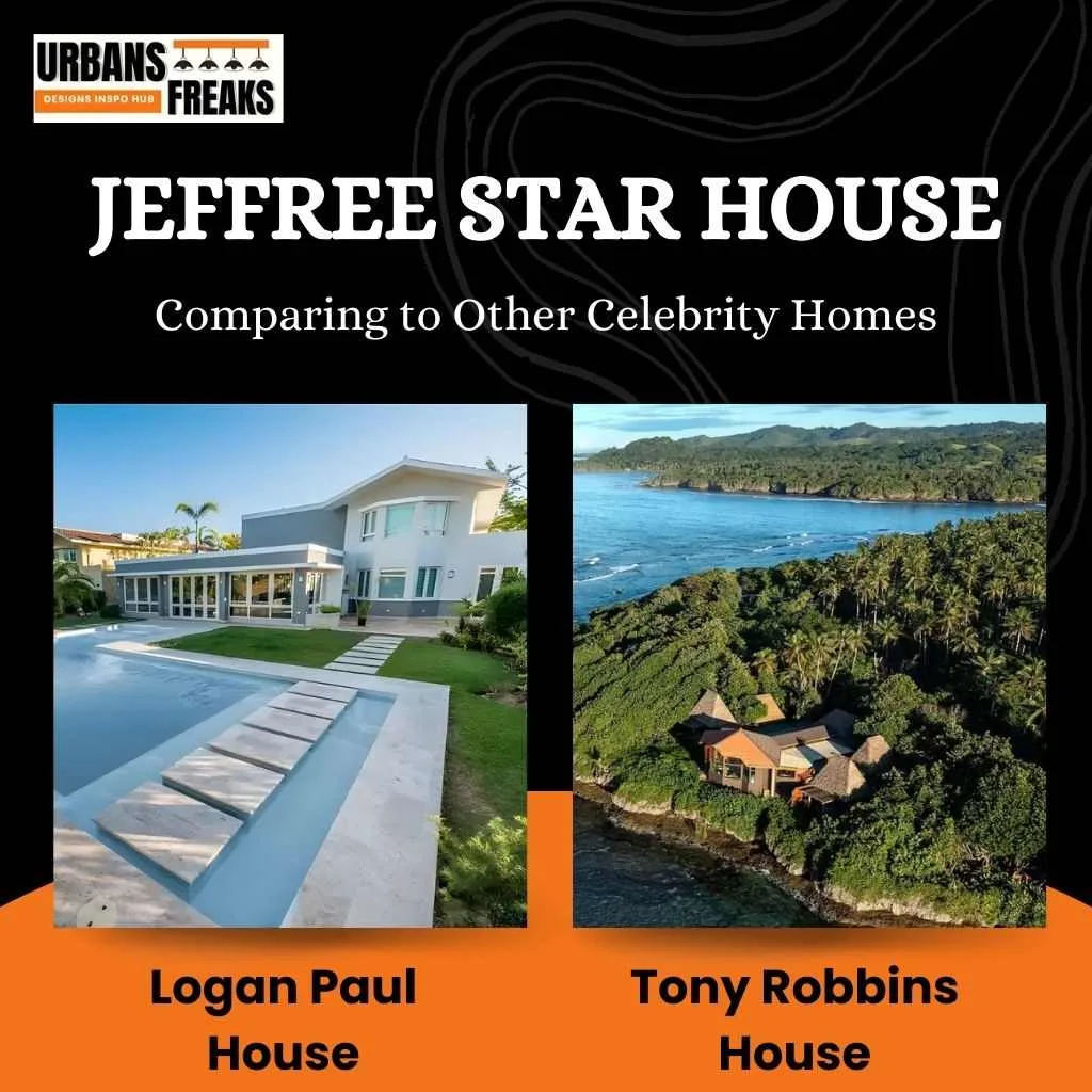Jeffree Star House Compared to Other Celebrities
