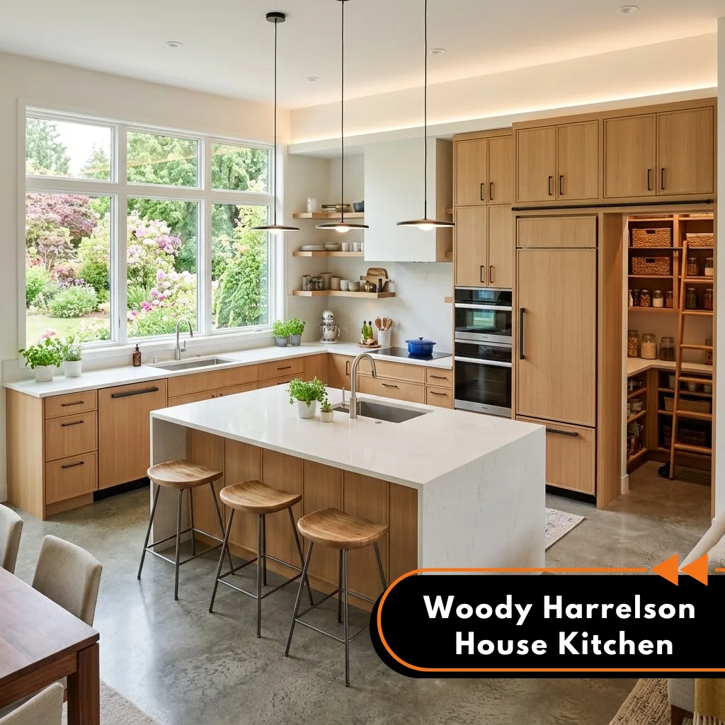 Woody Harrelson House Kitchen