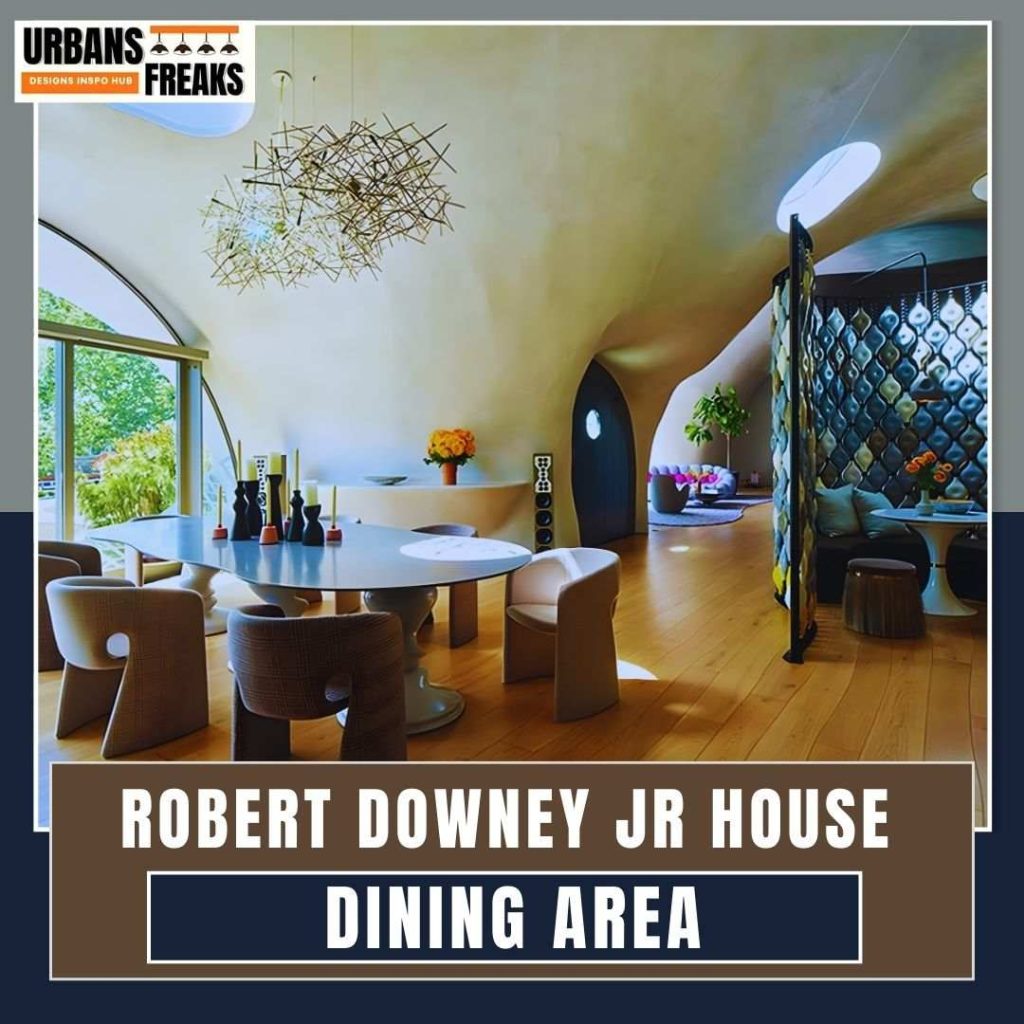 robert downey jr house Dinning Area
