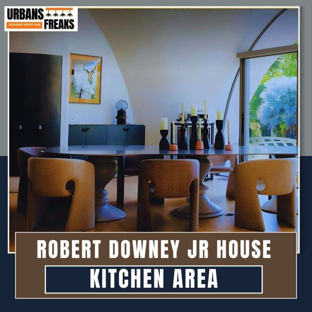 robert downey jr house Kitchen Area