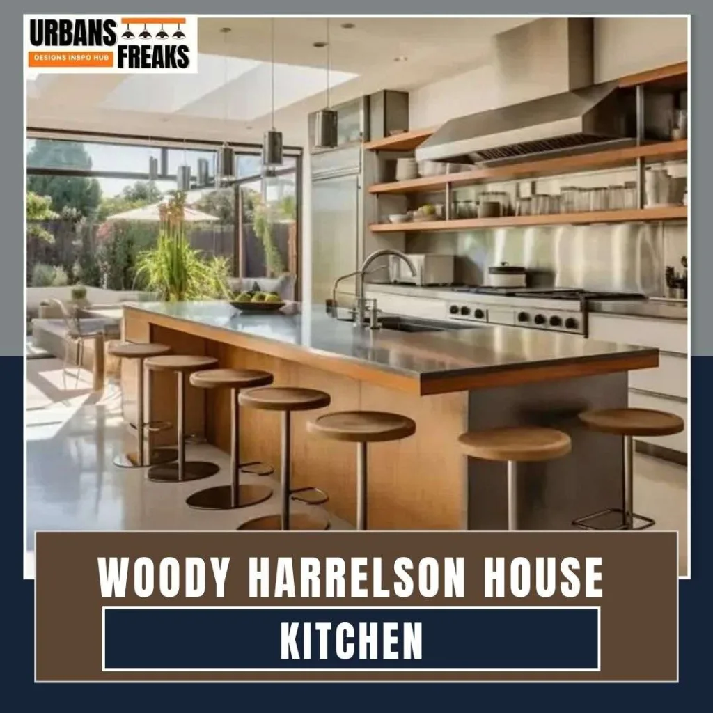 Woody Harrelson House  Kitchen