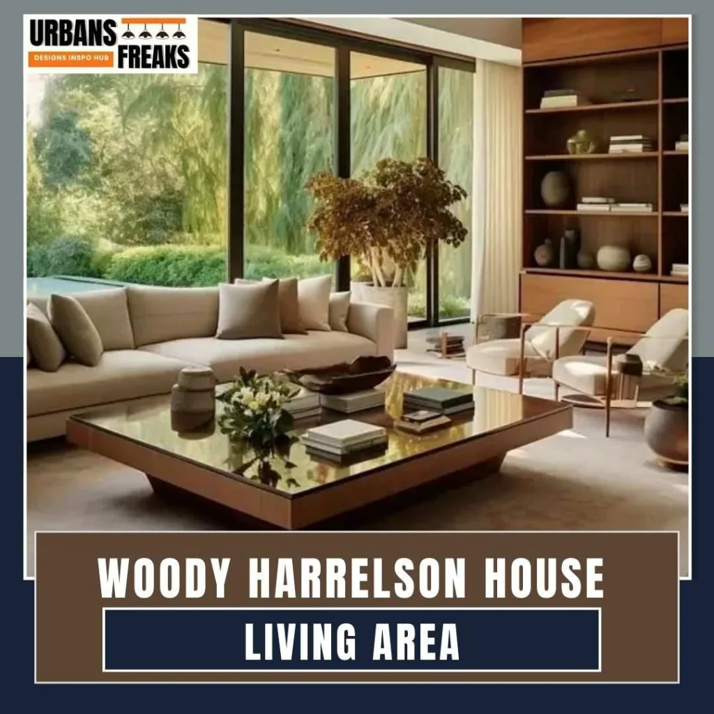 Woody Harrelson House  Living Room